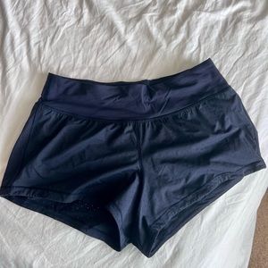 Purple Low Rise Lululemon shorts